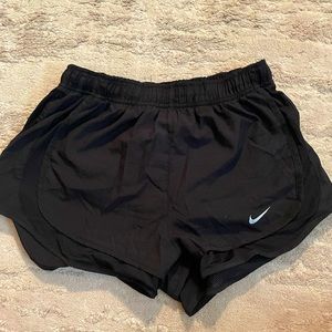 Back Nike athletic shorts